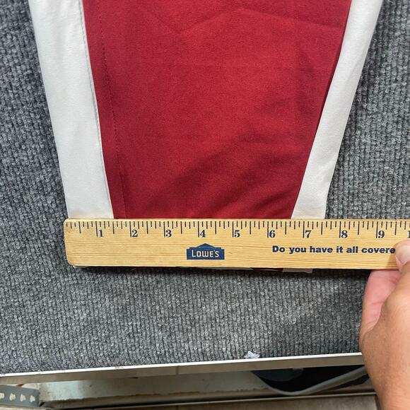 Nike Dri-Fit On Field Oklahoma OU Track Pants Men's M Red/White Zip Leg/Pocket - Picture 12 of 13